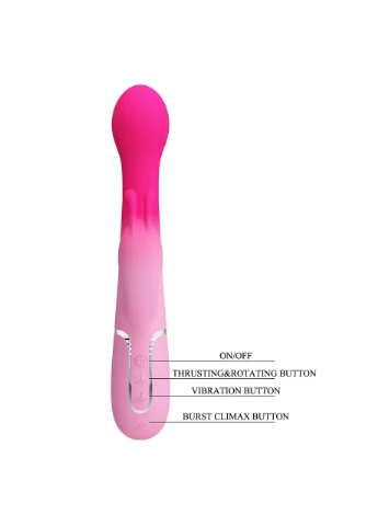 Вібратор - Dejon, 7 vibration functions 4 rotation functions 4 thrusting settings LyBaile (335863087)