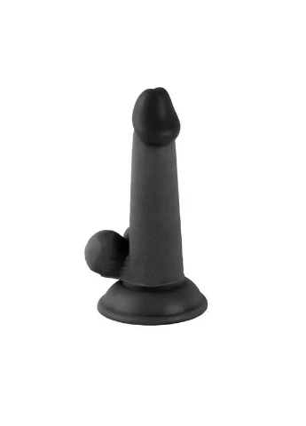 Фаллоимитатор на присоске Mr. Rude Realistic Dong Black 6.3 Vscnovelty (317204983)