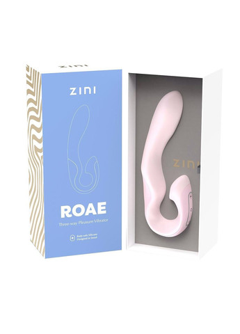 Вибраторкролик розовый, 19.5 х 3.5 см Zini (298412183)