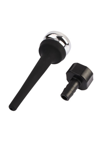 Насадка на анальный душ коническая Black Mont, черная Chisa (331170155)