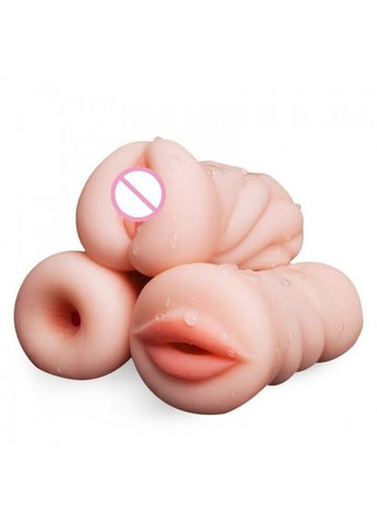 Мастурбатор кіска ротик попка з кібершкіри Sweet Dreams (на вибір 3 види) No Brand (303906633)