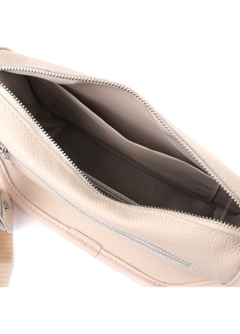 Стильна сумка для жінок із натуральної шкіри 23010 Білий Vintage (356452181)