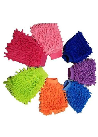 Рукавичка для миття авто мікрофібра зелений (NM050942) Bluefield (317297422)