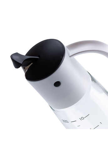 Бутылка дозатор для масла и уксуса 300 мл с носиком и мерной шкалой Черный HP16297B TS Kitchen (353502411)