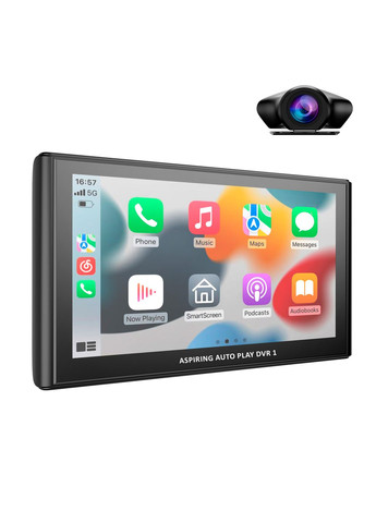 Auto Play DVR 1, Magnet, CarPlay, Android auto Aspiring (360561672)