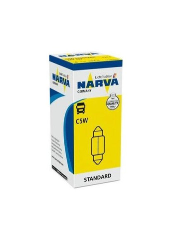 Автолампа C5W 24V 5W SV8.5 (11x35mm) 171363000 (opt-om) Narva (332213225)