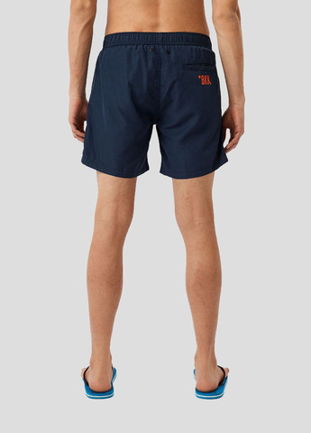 Темно-синие пляжные шорты с лого Dirk Bikkembergs (292012571)
