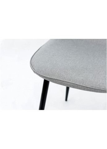 Кухонний стілець Mars тканина Сірий/Чорний Мікс Меблі 855235-01 855235 Мікс меблі (355468181)