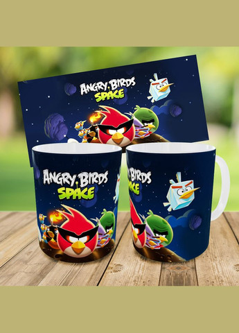 Набор: детская сумка-бананка+кружка Энгри Бердс 32х15см,бананка для мальчика через плечо на подарок (1193) No Brand (319760328)