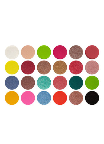 Палетка теней для век матовые перламутровые 24 оттенка Desert Kod246 Huda Beauty (300676795)