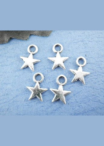 Підвіска Кулон зірка Античне срібло 11 мм x 8 мм 200349 Finding (316249226)