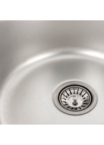 Кухонная мойка из нержавеющей стали ДЕКОР 5844 (0,8/180 мм) Platinum (336934595)