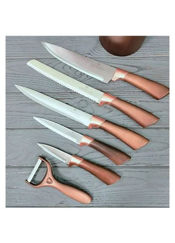 Набор ножей с подставкой 7 EB-5111 Edenberg комбинированные,