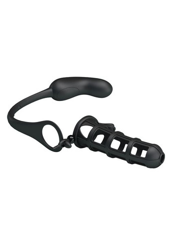 Насадка на член Pretty Love Hercules Penis Sheath Черная BI0556 CherryLove LyBaile (282708703)