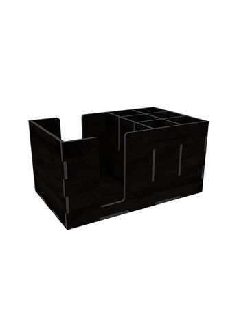 Органайзер дерев'яний чорний 240х145х120 мм Ekostar (367609348)