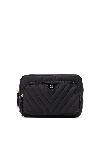 Косметичка черная Travel Makeup Pouch Victoria's Secret (317251710)