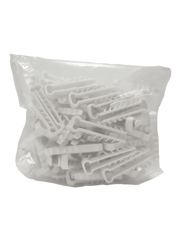 Дюбель-елка для плоского кабеля D14 (100 шт.) Пластмакс (372838141)