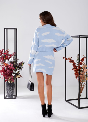 В'язаний спідничний костюм No Brand (304029439)