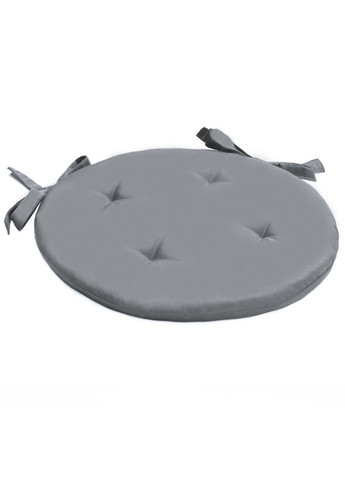 Подушка на стілець і крісло см сірий No Brand (325482297)