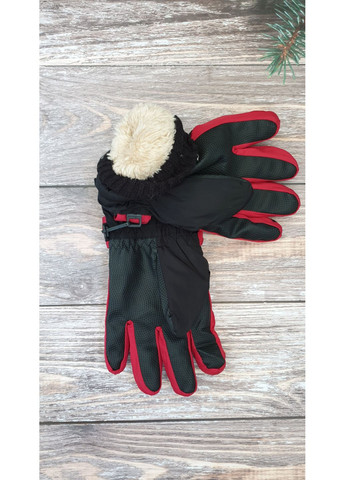 Балоновые перчатки на меху для мальчиков и девочек 6-10 лет No Brand (358517386)