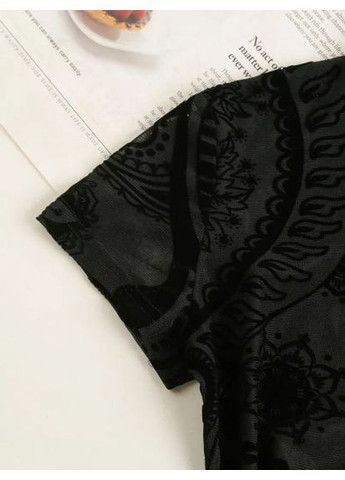 Боди женский Y2K с тропическим принтом 302 No Brand (350886030)