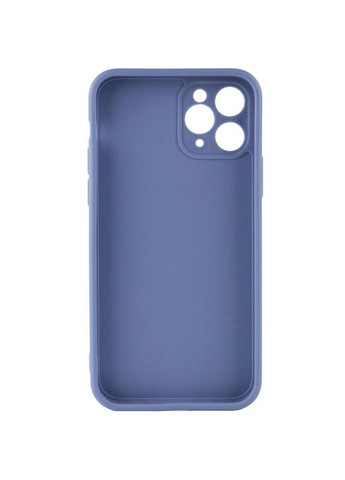 Силіконовий чохол Candy Full Camera для Apple iPhone 11 Pro Max (6.5") Синій Epik (372163903)