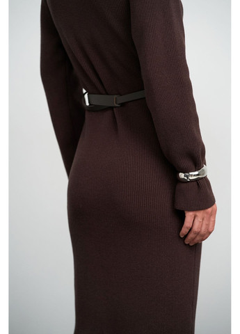 Темно-коричневое платье 2864 Triko Bakh