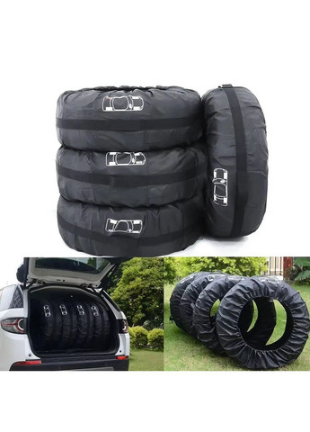 Чехлы для колес комплект 4 шт., чехол сумка для хранения автомобильных колес China R14-R17 (329194598)