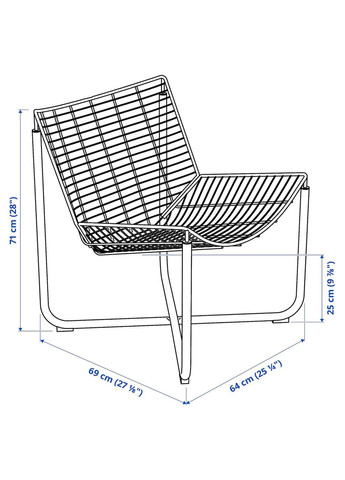Крісло ІКЕА SKALBODA (40555309) IKEA (278408087)