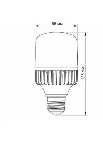 Світлодіодна лампа A65 VLA65-20275 20 Вт E27 5000 K (25086) Videx (284106782)