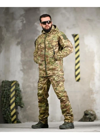 Тактичний костюм 7.62 мультикам Rip-Stop військовий уставний No Brand (392962830)