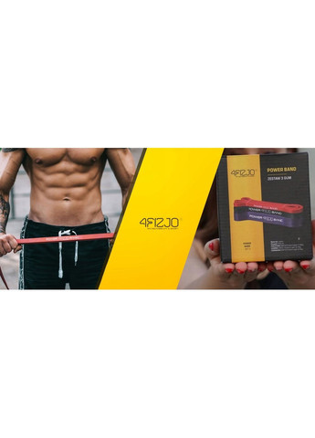 Еспандер-петля Power Band 6-26 кг резина для фітнесу і спорту, набір 3 шт Mix (P-5907222931554) 4FIZJO (301671729)