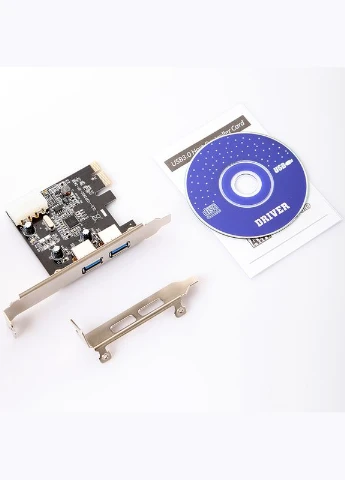 PCIE Контроллер USB3.0 (2ext. Molex) Low Profil, NEC, RTL China (315503346)