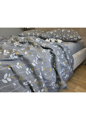 Постельное белье Вербена DUO, ранфорс гофра (жатка) Полуторный размер, наволочки 50/70 No Brand (364220655)