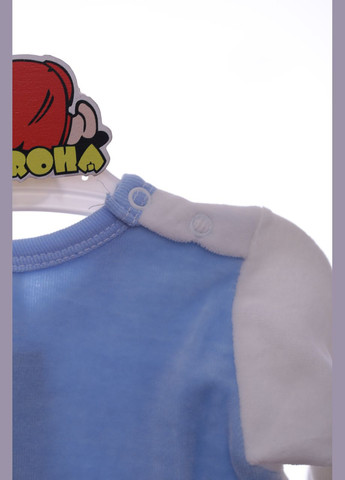 Человек для мальчика велюр Rabbit голубой см (41721) BABYKROHA (297199180)