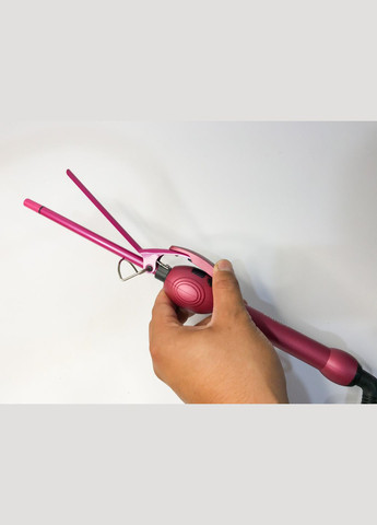 Тонка плойка для афро кучерів з затиском KM-1023 (діаметр 9мм) Kemei (296925737)