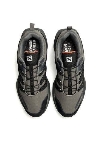 Оливковые (хаки) демисезонные кроссовки мужские salomon No Brand XT PU_RE GTX Khaki Black