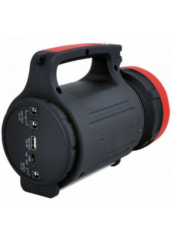 Фонарь аккумуляторный Yajia-Luxury YJ-1902T светодиодный фонарик повербанк на солнечной батарее Черный No Brand (373029489)