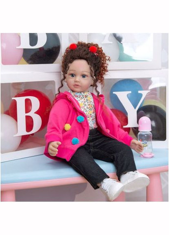 Кукла Реборн девочка Кристинка винилсиликоновая 60 см (М15240146) KEIUMI (301021274)