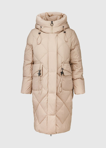 Темно-бежевий зимній Пуховик Towmy