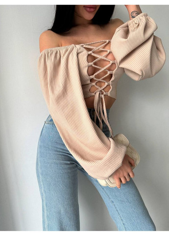 Жіночий топ на шнуровці Avanti (355801898)