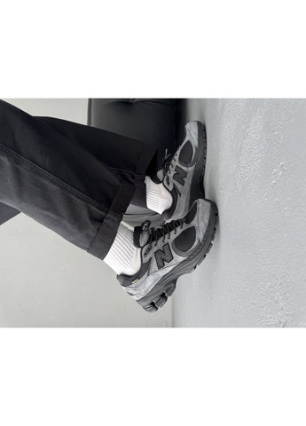 Сірі Осінні кросівки чоловічі і жіночі New Balance 2002R Gore-Tex Grey Black | Нью Беланс 2002R