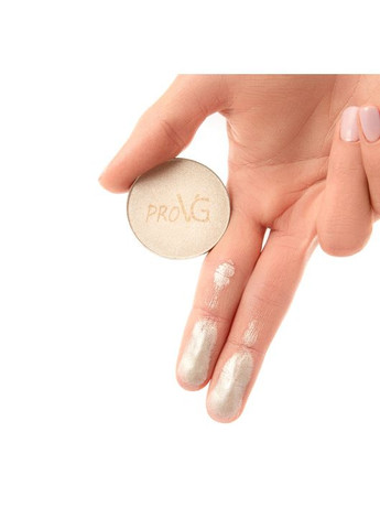 Тіні glossy look GL01 - Перлинно білий відтінок, 4г PROVG (302227804)