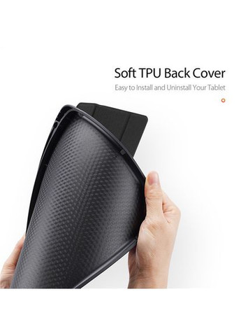 Чехол книга Domo Series для Apple iPad 8 10.2 / iPad 7 10.2 Black Dux Ducis (324234555)