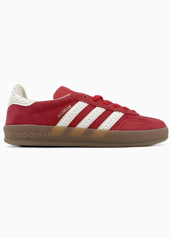 Кроссовки женские и мужские Adidas Gazelle red | Адидас Газель красный | Адидас Газель красный No Brand красные демисезоны (316091165)