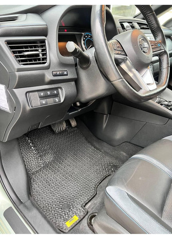 Автокилимки в салон Nissan 2 2018 -, Килимки ЕВА модельні для авто нісан ліф Eva Leaf (360941274)