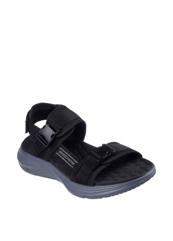 мужские сандалии 232898 blk черный ткань Skechers