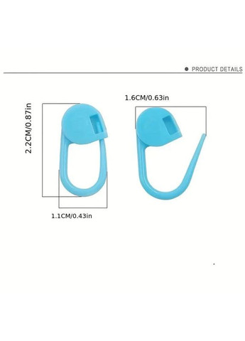 Маркеры для вязания пластиковые 10 шт. No Brand (371922468)