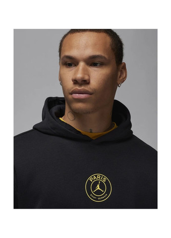 Худи мужские Paris Saint-Germain Black Air Jordan (364662602)