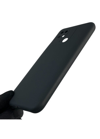 Чехол для Redmi 10C силиконовый с микрофиброй нескользящий на сяоми редми 10с черный Xiaomi (366387719)